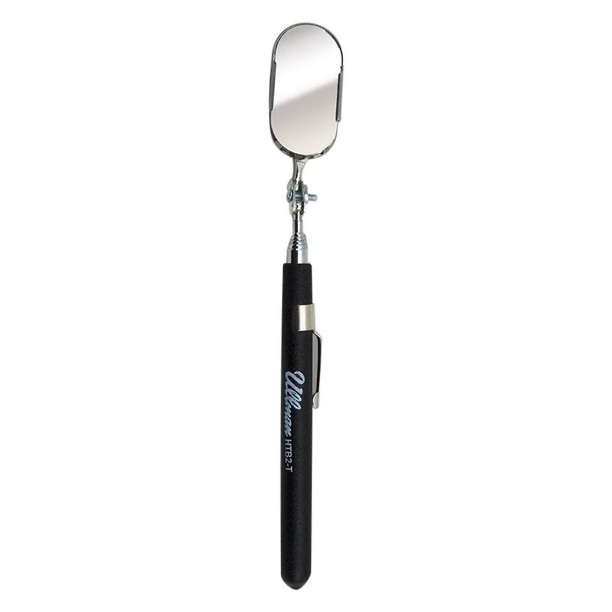 Ullman Devices Telescoping Inspection Mirror — 1in. x 2in. Oval, Non-Slip Grip, Model# ULLHTB2-T